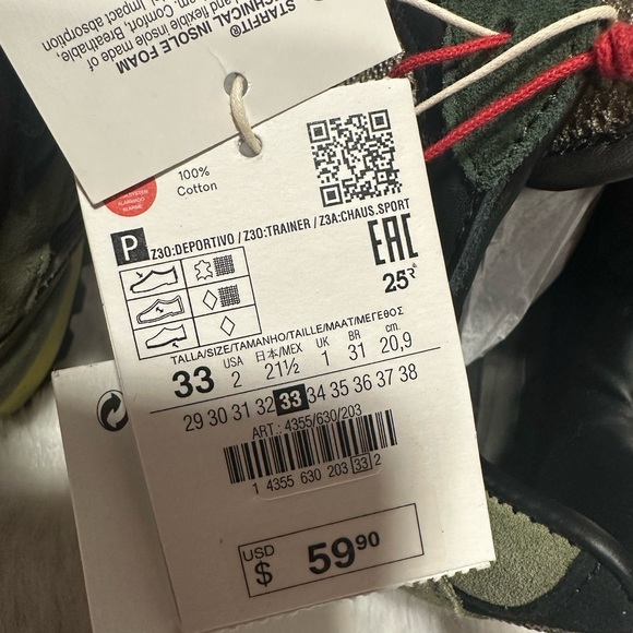 Leather sneakers Zara - Picture 9 of 10